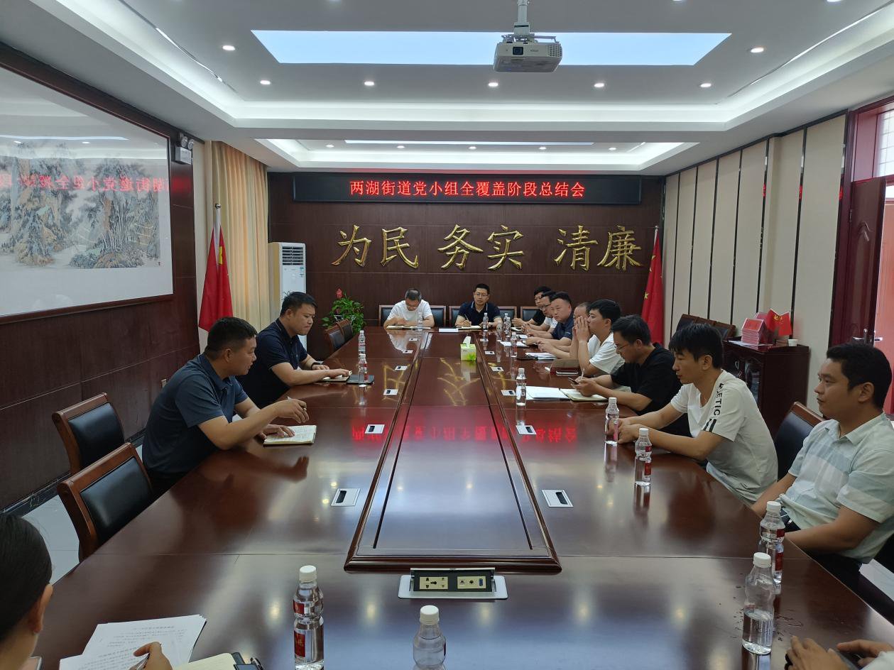 开封市尉氏县两湖街道:召开党小组全覆盖阶段总结座谈会